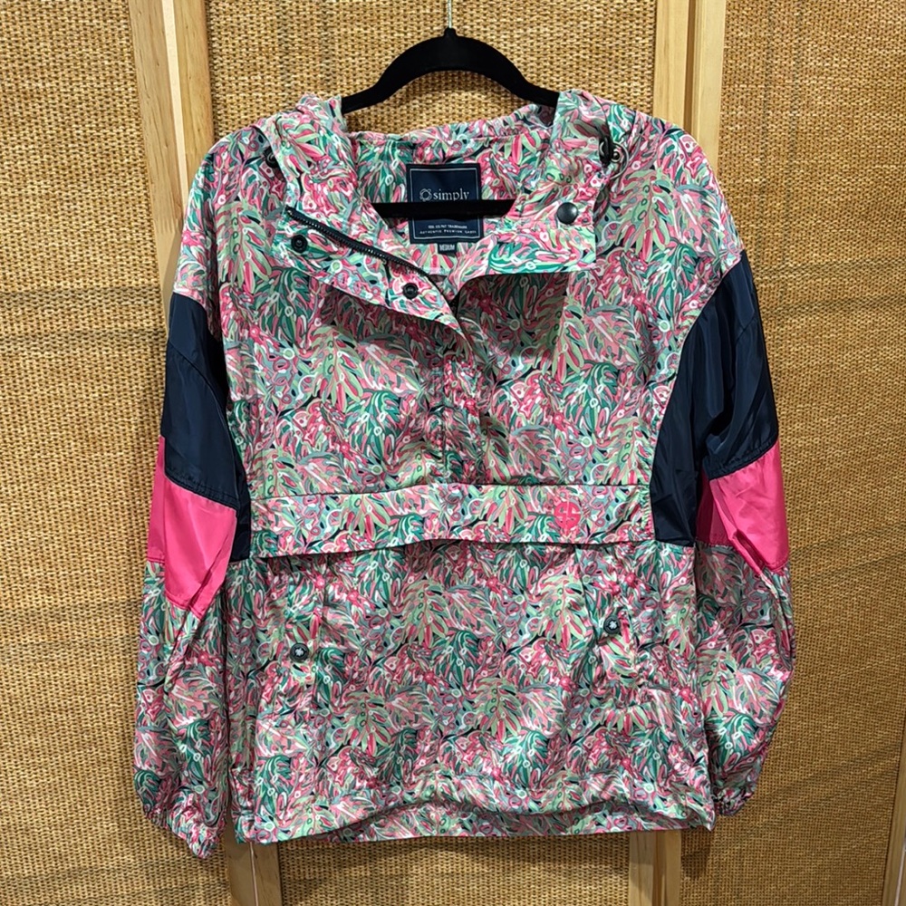 Simply Southern Women's Rain Jacket- size medium
